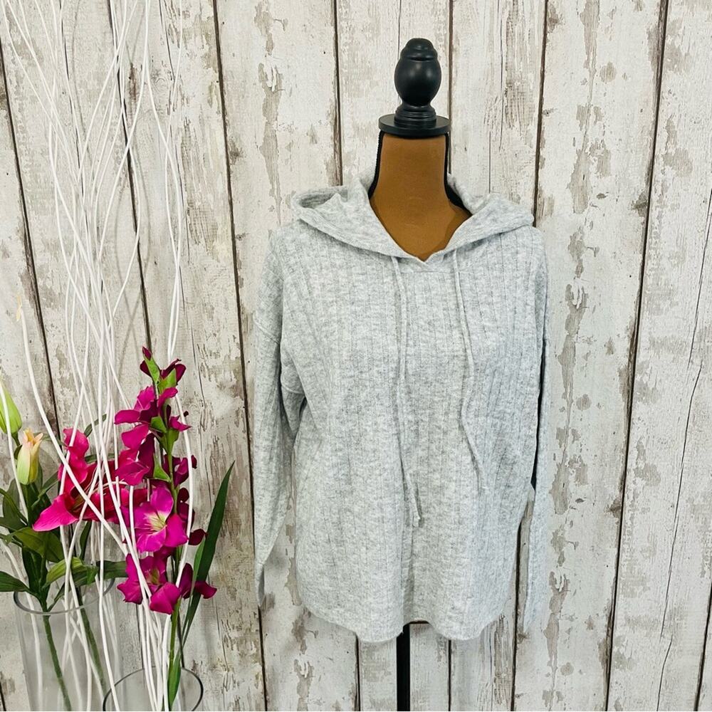 Sweet Romeo - NWT Hooded Rib Knit Sweater - Picture 3 of 9